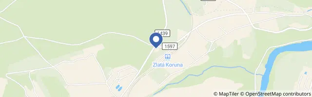 Mapa - Penzion Na Letné