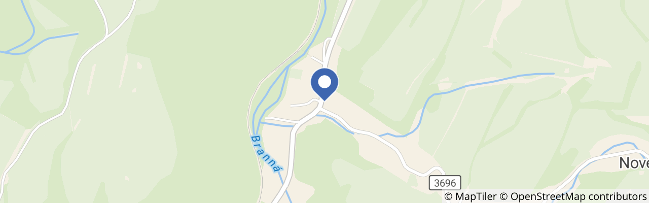 Mapa - Chata Trojkámen