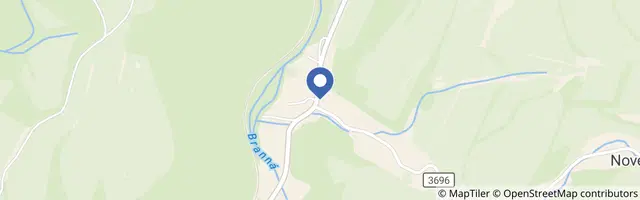 Mapa - Chata Trojkámen