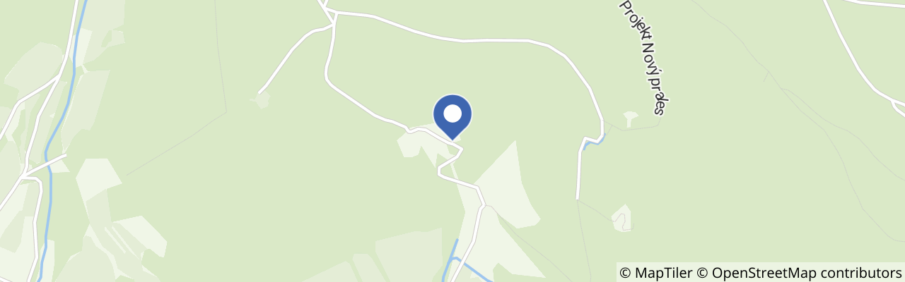 Mapa - Treehouse pod Ještědem