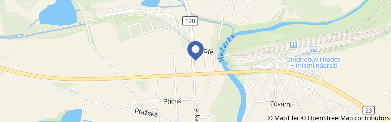 Mapa - Penzion Romance