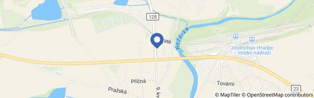 Mapa - Penzion Romance