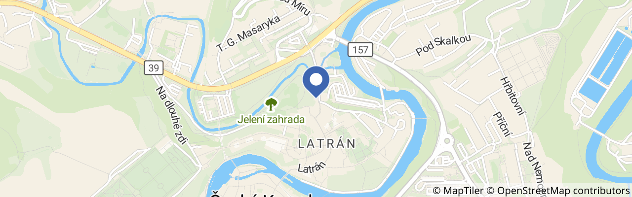 Mapa - Wellness Pension Ametyst