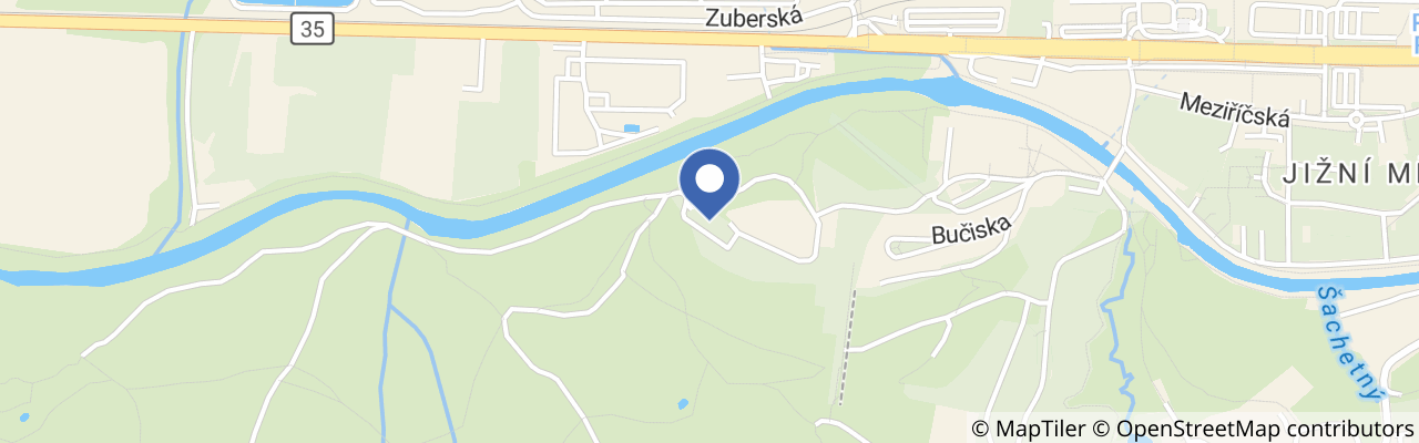 Mapa - Ranč Bučiska