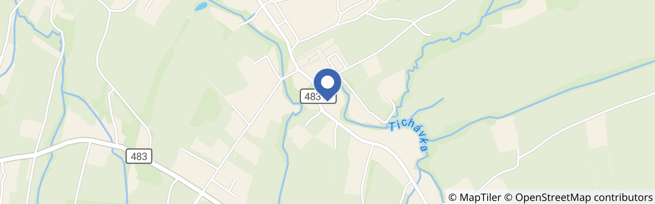 Mapa - Penzion Ondřejník