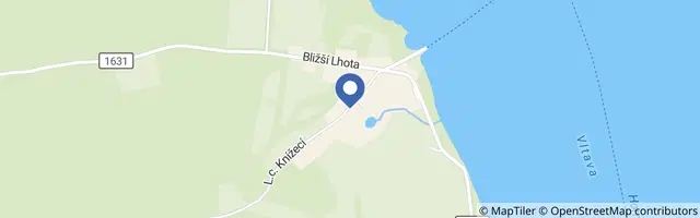 Mapa - Hotel Knížecí cesta