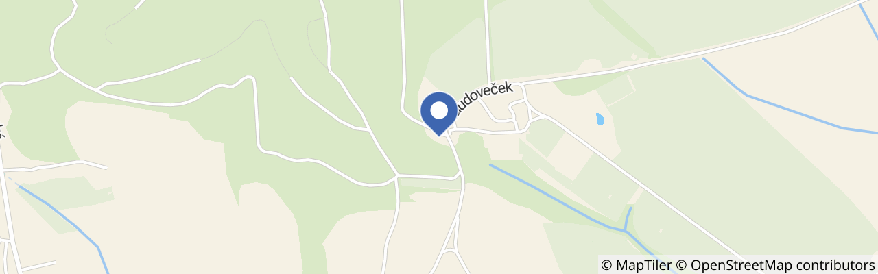 Mapa - Penzion Bludoveček