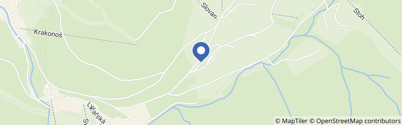 Mapa - Alpský hotel