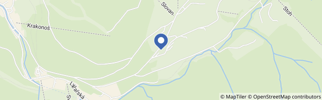 Mapa - Alpský hotel