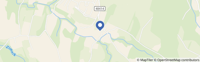 Mapa - Penzion u Lupíků