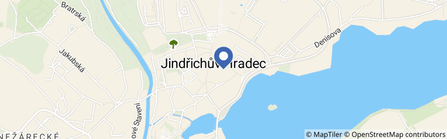 Mapa - Hotel Concertino Zlatá Husa