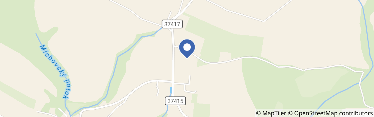 Mapa - Penzion a Wellnes Centrum Ohrada