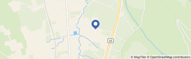 Mapa - Apartmány u tenisového kurtu