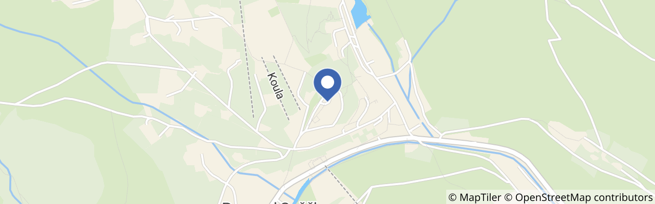 Mapa - Hotel Horizont