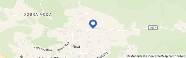 Mapa - Apartmány Modřínový Dům