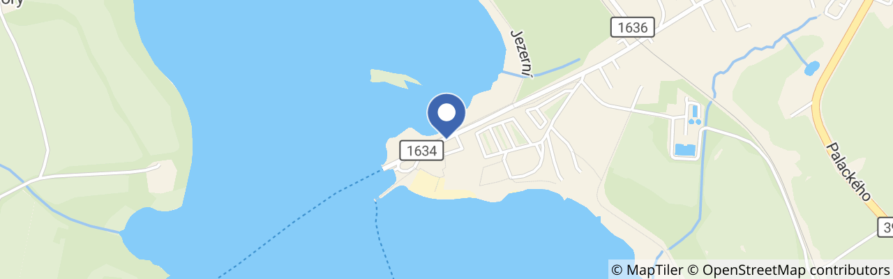 Mapa - Hotel Na Pláži