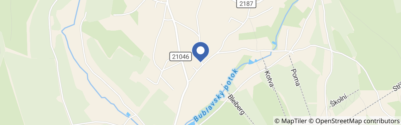 Mapa - Hotel Švejk Bublava