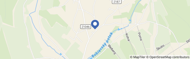 Mapa - Hotel Švejk Bublava